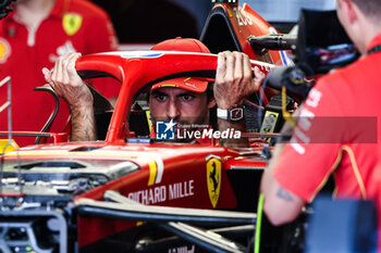 24/10/2024 - SAINZ Carlos (spa), Scuderia Ferrari SF-24, portrait during the Formula 1 Gran Premio de la Ciudad de Mexico 2024, 20th round of the 2024 Formula One World Championship from October 25 to 27, 2024 on the Autodromo Hermanos Rodriguez, in Mexico City, Mexico - F1 - MEXICO CITY GRAND PRIX 2024 - FORMULA 1 - MOTORI