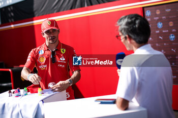 24/10/2024 - LECLERC Charles (mco), Scuderia Ferrari SF-24, portrait during the Formula 1 Gran Premio de la Ciudad de Mexico 2024, 20th round of the 2024 Formula One World Championship from October 25 to 27, 2024 on the Autodromo Hermanos Rodriguez, in Mexico City, Mexico - F1 - MEXICO CITY GRAND PRIX 2024 - FORMULA 1 - MOTORI