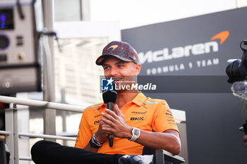 25/10/2024 - NORRIS Lando (gbr), McLaren F1 Team MCL38, portrait during the Formula 1 Gran Premio de la Ciudad de Mexico 2024, 20th round of the 2024 Formula One World Championship from October 25 to 27, 2024 on the Autodromo Hermanos Rodriguez, in Mexico City, Mexico - F1 - MEXICO CITY GRAND PRIX 2024 - FORMULA 1 - MOTORI