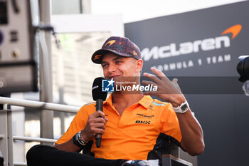 25/10/2024 - NORRIS Lando (gbr), McLaren F1 Team MCL38, portrait during the Formula 1 Gran Premio de la Ciudad de Mexico 2024, 20th round of the 2024 Formula One World Championship from October 25 to 27, 2024 on the Autodromo Hermanos Rodriguez, in Mexico City, Mexico - F1 - MEXICO CITY GRAND PRIX 2024 - FORMULA 1 - MOTORI