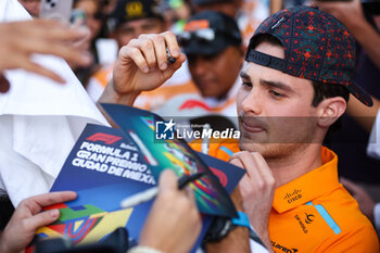 25/10/2024 - O’WARD Pato (mex), McLaren F1 Team MCL38, portrait during the Formula 1 Gran Premio de la Ciudad de Mexico 2024, 20th round of the 2024 Formula One World Championship from October 25 to 27, 2024 on the Autodromo Hermanos Rodriguez, in Mexico City, Mexico - F1 - MEXICO CITY GRAND PRIX 2024 - FORMULA 1 - MOTORI