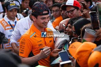 25/10/2024 - O’WARD Pato (mex), McLaren F1 Team MCL38, portrait during the Formula 1 Gran Premio de la Ciudad de Mexico 2024, 20th round of the 2024 Formula One World Championship from October 25 to 27, 2024 on the Autodromo Hermanos Rodriguez, in Mexico City, Mexico - F1 - MEXICO CITY GRAND PRIX 2024 - FORMULA 1 - MOTORI