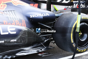 25/10/2024 - Red Bull Racing RB20, mechanical detail rear suspension during the Formula 1 Gran Premio de la Ciudad de Mexico 2024, 20th round of the 2024 Formula One World Championship from October 25 to 27, 2024 on the Autodromo Hermanos Rodriguez, in Mexico City, Mexico - F1 - MEXICO CITY GRAND PRIX 2024 - FORMULA 1 - MOTORI