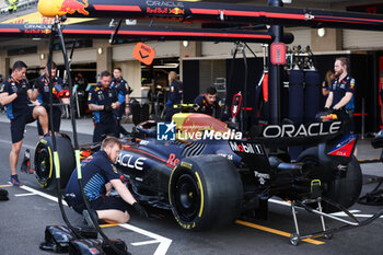 25/10/2024 - Red Bull Racing pit stop practice during the Formula 1 Gran Premio de la Ciudad de Mexico 2024, 20th round of the 2024 Formula One World Championship from October 25 to 27, 2024 on the Autodromo Hermanos Rodriguez, in Mexico City, Mexico - F1 - MEXICO CITY GRAND PRIX 2024 - FORMULA 1 - MOTORI