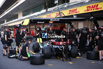 25/10/2024 - Mercedes AMG F1 Team pit stop practice during the Formula 1 Gran Premio de la Ciudad de Mexico 2024, 20th round of the 2024 Formula One World Championship from October 25 to 27, 2024 on the Autodromo Hermanos Rodriguez, in Mexico City, Mexico - F1 - MEXICO CITY GRAND PRIX 2024 - FORMULA 1 - MOTORI