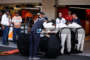 25/10/2024 - Marshal extraction test during the Formula 1 Gran Premio de la Ciudad de Mexico 2024, 20th round of the 2024 Formula One World Championship from October 25 to 27, 2024 on the Autodromo Hermanos Rodriguez, in Mexico City, Mexico - F1 - MEXICO CITY GRAND PRIX 2024 - FORMULA 1 - MOTORI