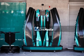 25/10/2024 - Aston Martin F1 Team AMR23, mechanical detail engine covers, aerodynamism, aerodynamic, aerodynamics during the Formula 1 Gran Premio de la Ciudad de Mexico 2024, 20th round of the 2024 Formula One World Championship from October 25 to 27, 2024 on the Autodromo Hermanos Rodriguez, in Mexico City, Mexico - F1 - MEXICO CITY GRAND PRIX 2024 - FORMULA 1 - MOTORI