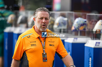 25/10/2024 - BROWN Zak (usa), CEO of of McLaren Racing, portrait during the Formula 1 Gran Premio de la Ciudad de Mexico 2024, 20th round of the 2024 Formula One World Championship from October 25 to 27, 2024 on the Autodromo Hermanos Rodriguez, in Mexico City, Mexico - F1 - MEXICO CITY GRAND PRIX 2024 - FORMULA 1 - MOTORI