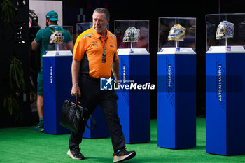 25/10/2024 - BROWN Zak (usa), CEO of of McLaren Racing, portrait during the Formula 1 Gran Premio de la Ciudad de Mexico 2024, 20th round of the 2024 Formula One World Championship from October 25 to 27, 2024 on the Autodromo Hermanos Rodriguez, in Mexico City, Mexico - F1 - MEXICO CITY GRAND PRIX 2024 - FORMULA 1 - MOTORI