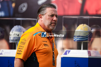 25/10/2024 - BROWN Zak (usa), CEO of of McLaren Racing, portrait during the Formula 1 Gran Premio de la Ciudad de Mexico 2024, 20th round of the 2024 Formula One World Championship from October 25 to 27, 2024 on the Autodromo Hermanos Rodriguez, in Mexico City, Mexico - F1 - MEXICO CITY GRAND PRIX 2024 - FORMULA 1 - MOTORI