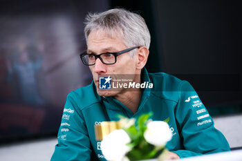 25/10/2024 - KRACK Mike (ger), Team Principal and CEO of Aston Martin F1 Team, portrait during the Formula 1 Gran Premio de la Ciudad de Mexico 2024, 20th round of the 2024 Formula One World Championship from October 25 to 27, 2024 on the Autodromo Hermanos Rodriguez, in Mexico City, Mexico - F1 - MEXICO CITY GRAND PRIX 2024 - FORMULA 1 - MOTORI