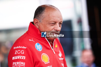 25/10/2024 - VASSEUR Frédéric (fra), Team Principal & General Manager of the Scuderia Ferrari, portrait during the Formula 1 Gran Premio de la Ciudad de Mexico 2024, 20th round of the 2024 Formula One World Championship from October 25 to 27, 2024 on the Autodromo Hermanos Rodriguez, in Mexico City, Mexico - F1 - MEXICO CITY GRAND PRIX 2024 - FORMULA 1 - MOTORI