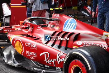 25/10/2024 - Scuderia Ferrari SF-24, mechanical detail cooling louvres, aerodynamism, aerodynamic, aerodynamics during the Formula 1 Gran Premio de la Ciudad de Mexico 2024, 20th round of the 2024 Formula One World Championship from October 25 to 27, 2024 on the Autodromo Hermanos Rodriguez, in Mexico City, Mexico - F1 - MEXICO CITY GRAND PRIX 2024 - FORMULA 1 - MOTORI