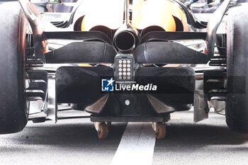 25/10/2024 - McLaren F1 Team MCL38, mechanical detail floor bodywork, carrosserie,, aerodynamism, aerodynamic, aerodynamics during the Formula 1 Gran Premio de la Ciudad de Mexico 2024, 20th round of the 2024 Formula One World Championship from October 25 to 27, 2024 on the Autodromo Hermanos Rodriguez, in Mexico City, Mexico - F1 - MEXICO CITY GRAND PRIX 2024 - FORMULA 1 - MOTORI