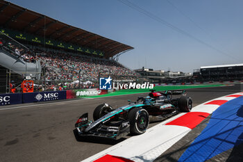 25/10/2024 - 63 RUSSELL George (gbr), Mercedes AMG F1 Team W15, action during the Formula 1 Gran Premio de la Ciudad de Mexico 2024, 20th round of the 2024 Formula One World Championship from October 25 to 27, 2024 on the Autodromo Hermanos Rodriguez, in Mexico City, Mexico - F1 - MEXICO CITY GRAND PRIX 2024 - FORMULA 1 - MOTORI