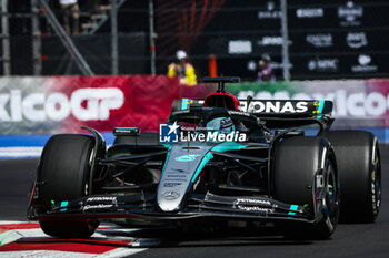 25/10/2024 - 63 RUSSELL George (gbr), Mercedes AMG F1 Team W15, action during the Formula 1 Gran Premio de la Ciudad de Mexico 2024, 20th round of the 2024 Formula One World Championship from October 25 to 27, 2024 on the Autodromo Hermanos Rodriguez, in Mexico City, Mexico - F1 - MEXICO CITY GRAND PRIX 2024 - FORMULA 1 - MOTORI