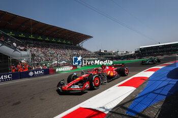 25/10/2024 - 38 BEARMAN Oliver (gbr), Scuderia Ferrari SF-24, action during the Formula 1 Gran Premio de la Ciudad de Mexico 2024, 20th round of the 2024 Formula One World Championship from October 25 to 27, 2024 on the Autodromo Hermanos Rodriguez, in Mexico City, Mexico - F1 - MEXICO CITY GRAND PRIX 2024 - FORMULA 1 - MOTORI