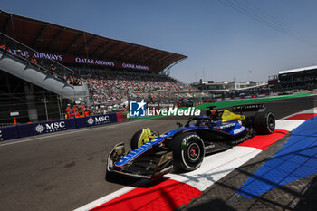 25/10/2024 - 23 ALBON Alexander (tha), Williams Racing FW45, action during the Formula 1 Gran Premio de la Ciudad de Mexico 2024, 20th round of the 2024 Formula One World Championship from October 25 to 27, 2024 on the Autodromo Hermanos Rodriguez, in Mexico City, Mexico - F1 - MEXICO CITY GRAND PRIX 2024 - FORMULA 1 - MOTORI