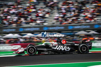 25/10/2024 - 20 MAGNUSSEN Kevin (den), Haas F1 Team VF-24 Ferrari, action during the Formula 1 Gran Premio de la Ciudad de Mexico 2024, 20th round of the 2024 Formula One World Championship from October 25 to 27, 2024 on the Autodromo Hermanos Rodriguez, in Mexico City, Mexico - F1 - MEXICO CITY GRAND PRIX 2024 - FORMULA 1 - MOTORI