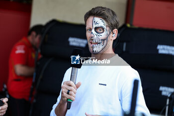 25/10/2024 - GROSJEAN Romain (fra), former F1 driver and TV presenter Canal+, portrait during the Formula 1 Gran Premio de la Ciudad de Mexico 2024, 20th round of the 2024 Formula One World Championship from October 25 to 27, 2024 on the Autodromo Hermanos Rodriguez, in Mexico City, Mexico - F1 - MEXICO CITY GRAND PRIX 2024 - FORMULA 1 - MOTORI