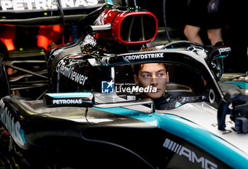 25/10/2024 - RUSSELL George (gbr), Mercedes AMG F1 Team W15, portrait during the Formula 1 Gran Premio de la Ciudad de Mexico 2024, 20th round of the 2024 Formula One World Championship from October 25 to 27, 2024 on the Autodromo Hermanos Rodriguez, in Mexico City, Mexico - F1 - MEXICO CITY GRAND PRIX 2024 - FORMULA 1 - MOTORI