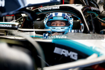 25/10/2024 - RUSSELL George (gbr), Mercedes AMG F1 Team W15, portrait during the Formula 1 Gran Premio de la Ciudad de Mexico 2024, 20th round of the 2024 Formula One World Championship from October 25 to 27, 2024 on the Autodromo Hermanos Rodriguez, in Mexico City, Mexico - F1 - MEXICO CITY GRAND PRIX 2024 - FORMULA 1 - MOTORI