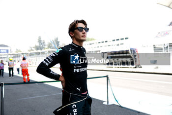 25/10/2024 - RUSSELL George (gbr), Mercedes AMG F1 Team W15, portrait during the Formula 1 Gran Premio de la Ciudad de Mexico 2024, 20th round of the 2024 Formula One World Championship from October 25 to 27, 2024 on the Autodromo Hermanos Rodriguez, in Mexico City, Mexico - F1 - MEXICO CITY GRAND PRIX 2024 - FORMULA 1 - MOTORI