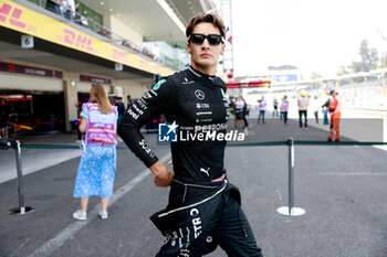 25/10/2024 - RUSSELL George (gbr), Mercedes AMG F1 Team W15, portrait during the Formula 1 Gran Premio de la Ciudad de Mexico 2024, 20th round of the 2024 Formula One World Championship from October 25 to 27, 2024 on the Autodromo Hermanos Rodriguez, in Mexico City, Mexico - F1 - MEXICO CITY GRAND PRIX 2024 - FORMULA 1 - MOTORI