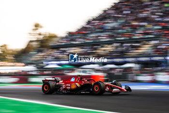 26/10/2024 - 55 SAINZ Carlos (spa), Scuderia Ferrari SF-24, action during the Formula 1 Gran Premio de la Ciudad de Mexico 2024, 20th round of the 2024 Formula One World Championship from October 25 to 27, 2024 on the Autodromo Hermanos Rodriguez, in Mexico City, Mexico - F1 - MEXICO CITY GRAND PRIX 2024 - FORMULA 1 - MOTORI