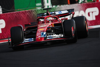 26/10/2024 - 16 LECLERC Charles (mco), Scuderia Ferrari SF-24, action during the Formula 1 Gran Premio de la Ciudad de Mexico 2024, 20th round of the 2024 Formula One World Championship from October 25 to 27, 2024 on the Autodromo Hermanos Rodriguez, in Mexico City, Mexico - F1 - MEXICO CITY GRAND PRIX 2024 - FORMULA 1 - MOTORI