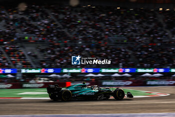 26/10/2024 - 14 ALONSO Fernando (spa), Aston Martin F1 Team AMR24, action during the Formula 1 Gran Premio de la Ciudad de Mexico 2024, 20th round of the 2024 Formula One World Championship from October 25 to 27, 2024 on the Autodromo Hermanos Rodriguez, in Mexico City, Mexico - F1 - MEXICO CITY GRAND PRIX 2024 - FORMULA 1 - MOTORI