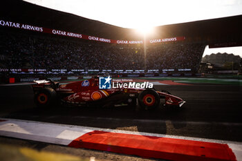 26/10/2024 - 16 LECLERC Charles (mco), Scuderia Ferrari SF-24, action during the Formula 1 Gran Premio de la Ciudad de Mexico 2024, 20th round of the 2024 Formula One World Championship from October 25 to 27, 2024 on the Autodromo Hermanos Rodriguez, in Mexico City, Mexico - F1 - MEXICO CITY GRAND PRIX 2024 - FORMULA 1 - MOTORI