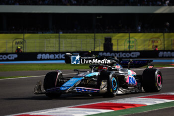 26/10/2024 - 31 OCON Esteban (fra), Alpine F1 Team A524, action during the Formula 1 Gran Premio de la Ciudad de Mexico 2024, 20th round of the 2024 Formula One World Championship from October 25 to 27, 2024 on the Autodromo Hermanos Rodriguez, in Mexico City, Mexico - F1 - MEXICO CITY GRAND PRIX 2024 - FORMULA 1 - MOTORI