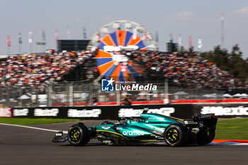 26/10/2024 - 14 ALONSO Fernando (spa), Aston Martin F1 Team AMR24, action during the Formula 1 Gran Premio de la Ciudad de Mexico 2024, 20th round of the 2024 Formula One World Championship from October 25 to 27, 2024 on the Autodromo Hermanos Rodriguez, in Mexico City, Mexico - F1 - MEXICO CITY GRAND PRIX 2024 - FORMULA 1 - MOTORI