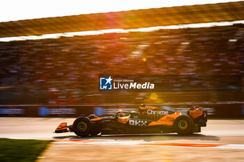 26/10/2024 - 04 NORRIS Lando (gbr), McLaren F1 Team MCL38, action during the Formula 1 Gran Premio de la Ciudad de Mexico 2024, 20th round of the 2024 Formula One World Championship from October 25 to 27, 2024 on the Autodromo Hermanos Rodriguez, in Mexico City, Mexico - F1 - MEXICO CITY GRAND PRIX 2024 - FORMULA 1 - MOTORI