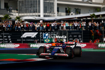 26/10/2024 - 22 TSUNODA Yuki (jap), Visa Cash App RB F1 Team VCARB 01, action during the Formula 1 Gran Premio de la Ciudad de Mexico 2024, 20th round of the 2024 Formula One World Championship from October 25 to 27, 2024 on the Autodromo Hermanos Rodriguez, in Mexico City, Mexico - F1 - MEXICO CITY GRAND PRIX 2024 - FORMULA 1 - MOTORI