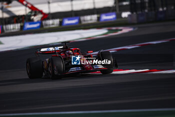 26/10/2024 - 16 LECLERC Charles (mco), Scuderia Ferrari SF-24, action during the Formula 1 Gran Premio de la Ciudad de Mexico 2024, 20th round of the 2024 Formula One World Championship from October 25 to 27, 2024 on the Autodromo Hermanos Rodriguez, in Mexico City, Mexico - F1 - MEXICO CITY GRAND PRIX 2024 - FORMULA 1 - MOTORI