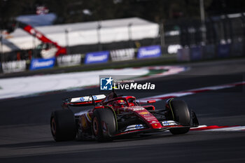 26/10/2024 - 55 SAINZ Carlos (spa), Scuderia Ferrari SF-24, action during the Formula 1 Gran Premio de la Ciudad de Mexico 2024, 20th round of the 2024 Formula One World Championship from October 25 to 27, 2024 on the Autodromo Hermanos Rodriguez, in Mexico City, Mexico - F1 - MEXICO CITY GRAND PRIX 2024 - FORMULA 1 - MOTORI