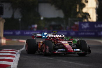 26/10/2024 - 55 SAINZ Carlos (spa), Scuderia Ferrari SF-24, action during the Formula 1 Gran Premio de la Ciudad de Mexico 2024, 20th round of the 2024 Formula One World Championship from October 25 to 27, 2024 on the Autodromo Hermanos Rodriguez, in Mexico City, Mexico - F1 - MEXICO CITY GRAND PRIX 2024 - FORMULA 1 - MOTORI