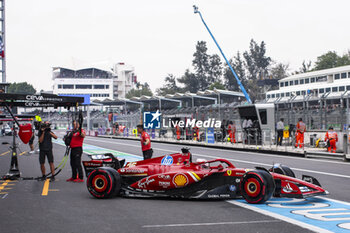 26/10/2024 - 16 LECLERC Charles (mco), Scuderia Ferrari SF-24, action during the Formula 1 Gran Premio de la Ciudad de Mexico 2024, 20th round of the 2024 Formula One World Championship from October 25 to 27, 2024 on the Autodromo Hermanos Rodriguez, in Mexico City, Mexico - F1 - MEXICO CITY GRAND PRIX 2024 - FORMULA 1 - MOTORI