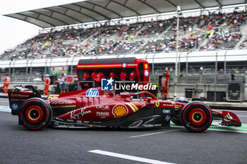 26/10/2024 - 55 SAINZ Carlos (spa), Scuderia Ferrari SF-24, action during the Formula 1 Gran Premio de la Ciudad de Mexico 2024, 20th round of the 2024 Formula One World Championship from October 25 to 27, 2024 on the Autodromo Hermanos Rodriguez, in Mexico City, Mexico - F1 - MEXICO CITY GRAND PRIX 2024 - FORMULA 1 - MOTORI