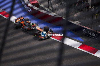 26/10/2024 - 04 NORRIS Lando (gbr), McLaren F1 Team MCL38, action during the Formula 1 Gran Premio de la Ciudad de Mexico 2024, 20th round of the 2024 Formula One World Championship from October 25 to 27, 2024 on the Autodromo Hermanos Rodriguez, in Mexico City, Mexico - F1 - MEXICO CITY GRAND PRIX 2024 - FORMULA 1 - MOTORI