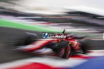 26/10/2024 - 16 LECLERC Charles (mco), Scuderia Ferrari SF-24, action during the Formula 1 Gran Premio de la Ciudad de Mexico 2024, 20th round of the 2024 Formula One World Championship from October 25 to 27, 2024 on the Autodromo Hermanos Rodriguez, in Mexico City, Mexico - F1 - MEXICO CITY GRAND PRIX 2024 - FORMULA 1 - MOTORI