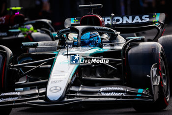 26/10/2024 - 63 RUSSELL George (gbr), Mercedes AMG F1 Team W15, action during the Formula 1 Gran Premio de la Ciudad de Mexico 2024, 20th round of the 2024 Formula One World Championship from October 25 to 27, 2024 on the Autodromo Hermanos Rodriguez, in Mexico City, Mexico - F1 - MEXICO CITY GRAND PRIX 2024 - FORMULA 1 - MOTORI