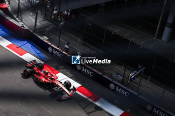 26/10/2024 - 55 SAINZ Carlos (spa), Scuderia Ferrari SF-24, action during the Formula 1 Gran Premio de la Ciudad de Mexico 2024, 20th round of the 2024 Formula One World Championship from October 25 to 27, 2024 on the Autodromo Hermanos Rodriguez, in Mexico City, Mexico - F1 - MEXICO CITY GRAND PRIX 2024 - FORMULA 1 - MOTORI