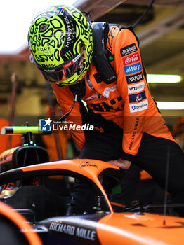 26/10/2024 - NORRIS Lando (gbr), McLaren F1 Team MCL38, portrait during the Formula 1 Gran Premio de la Ciudad de Mexico 2024, 20th round of the 2024 Formula One World Championship from October 25 to 27, 2024 on the Autodromo Hermanos Rodriguez, in Mexico City, Mexico - F1 - MEXICO CITY GRAND PRIX 2024 - FORMULA 1 - MOTORI