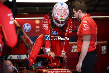 26/10/2024 - LECLERC Charles (mco), Scuderia Ferrari SF-24, portrait during the Formula 1 Gran Premio de la Ciudad de Mexico 2024, 20th round of the 2024 Formula One World Championship from October 25 to 27, 2024 on the Autodromo Hermanos Rodriguez, in Mexico City, Mexico - F1 - MEXICO CITY GRAND PRIX 2024 - FORMULA 1 - MOTORI