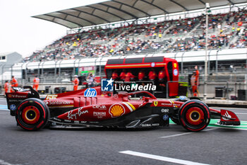 26/10/2024 - 55 SAINZ Carlos (spa), Scuderia Ferrari SF-24, action during the Formula 1 Gran Premio de la Ciudad de Mexico 2024, 20th round of the 2024 Formula One World Championship from October 25 to 27, 2024 on the Autodromo Hermanos Rodriguez, in Mexico City, Mexico - F1 - MEXICO CITY GRAND PRIX 2024 - FORMULA 1 - MOTORI