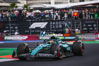 26/10/2024 - 14 ALONSO Fernando (spa), Aston Martin F1 Team AMR24, action during the Formula 1 Gran Premio de la Ciudad de Mexico 2024, 20th round of the 2024 Formula One World Championship from October 25 to 27, 2024 on the Autodromo Hermanos Rodriguez, in Mexico City, Mexico - F1 - MEXICO CITY GRAND PRIX 2024 - FORMULA 1 - MOTORI