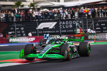 26/10/2024 - 77 BOTTAS Valtteri (fin), Stake F1 Team Kick Sauber C44, action during the Formula 1 Gran Premio de la Ciudad de Mexico 2024, 20th round of the 2024 Formula One World Championship from October 25 to 27, 2024 on the Autodromo Hermanos Rodriguez, in Mexico City, Mexico - F1 - MEXICO CITY GRAND PRIX 2024 - FORMULA 1 - MOTORI